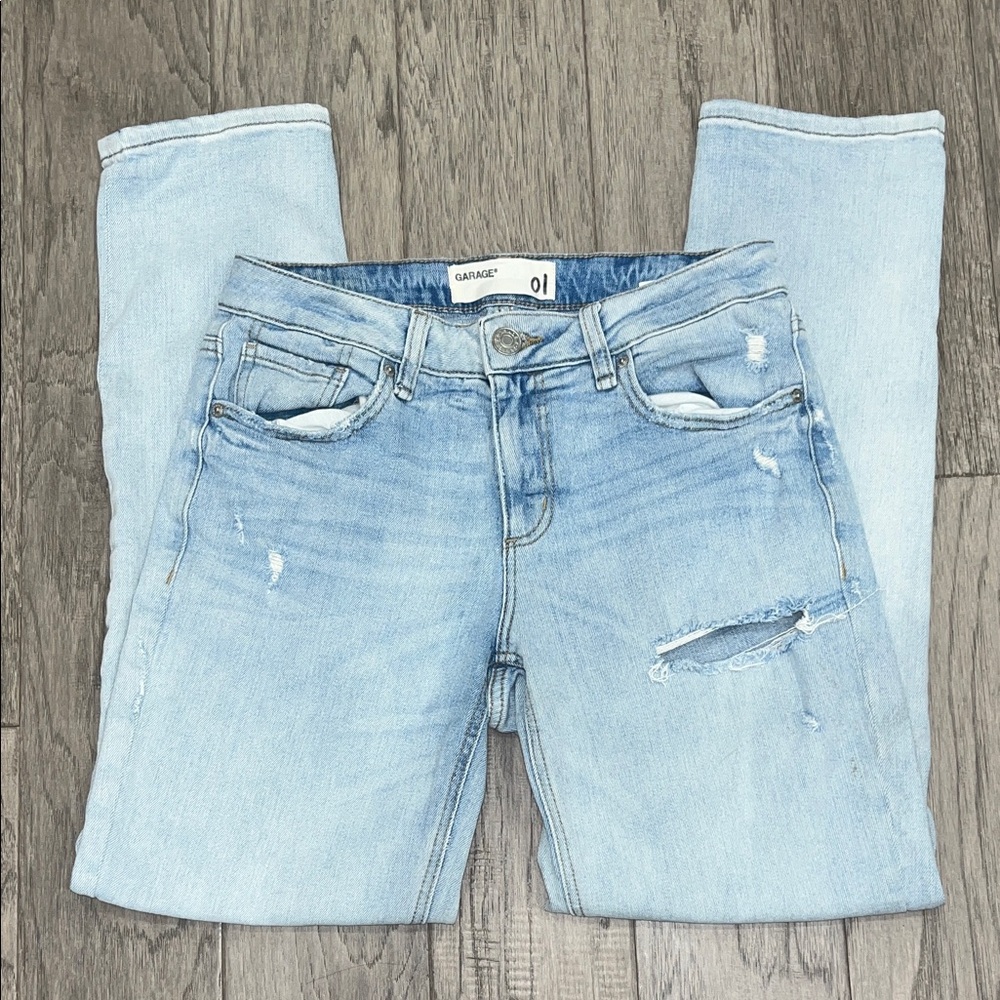 Garage Straight Leg Jeans